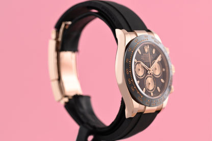 Rolex Daytona Rosegold 116515LN - Black Dial - Full Set