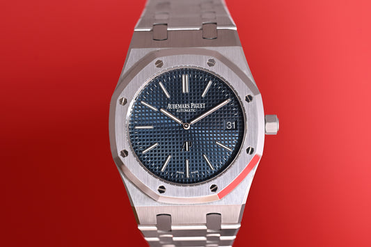 Audemars Piguet Royal Oak Jumbo Extraflach - 15202ST - Full Set - NEW 2019