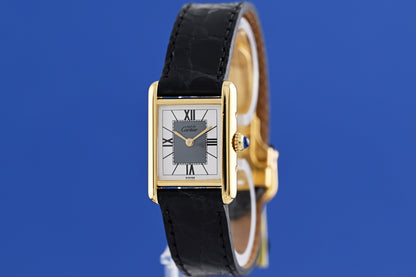Cartier Tank Vermeil  - Quartz - Full Set
