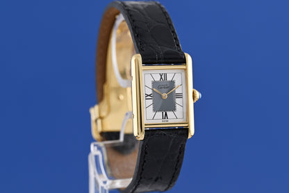 Cartier Tank Vermeil  - Quartz - Full Set