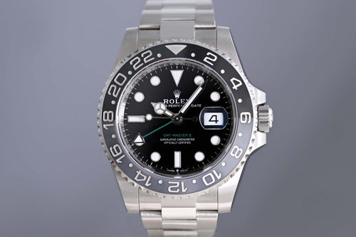 Rolex GMT Master II - 126710GRNR "Bruce Wayne" - Full Set - 2024