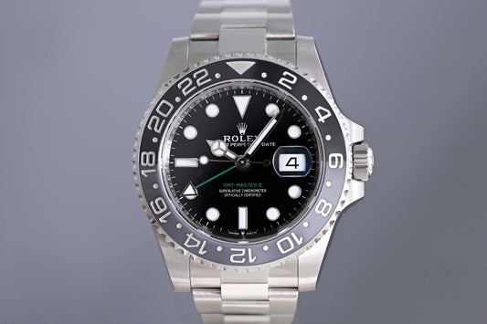 Rolex GMT Master II - 126710GRNR "Bruce Wayne" - Full Set - 2024
