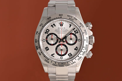 Rolex Daytona Weißgold 116509 - Racing Dial - Full Set