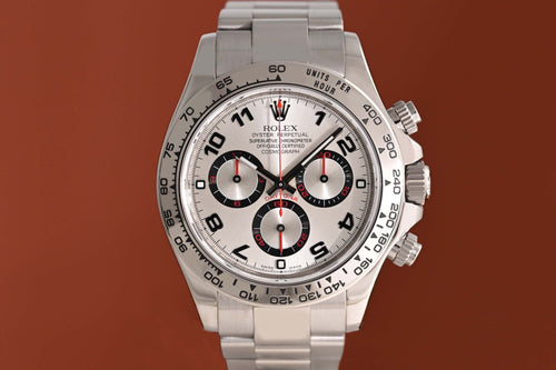 Rolex Daytona Weißgold 116509 - Racing Dial - Full Set