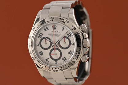 Rolex Daytona Weißgold 116509 - Racing Dial - Full Set