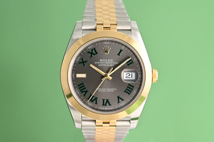 Rolex Datejust 41 - 126303 Wimbledon - Full Set