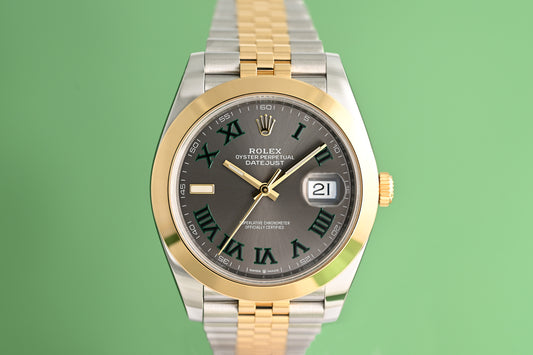Rolex Datejust 41 - 126303 Wimbledon - Full Set