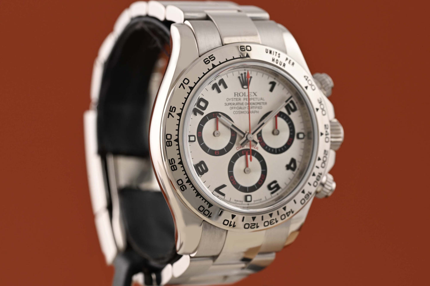 Rolex Daytona Weißgold 116509 - Racing Dial - Full Set