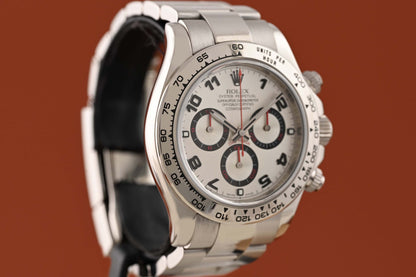 Rolex Daytona Weißgold 116509 - Racing Dial - Full Set