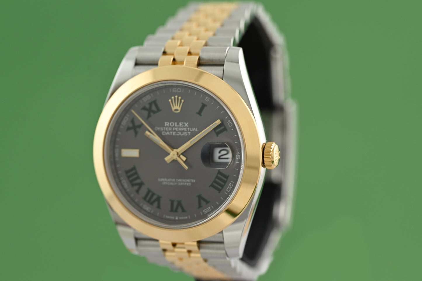 Rolex Datejust 41 - 126303 Wimbledon - Full Set