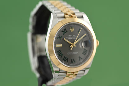 Rolex Datejust 41 - 126303 Wimbledon - Full Set