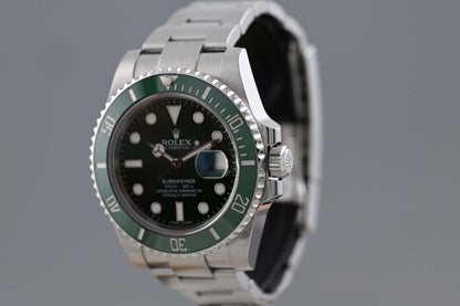 Rolex Submariner 116610LV - Full Set - Hulk - LC100
