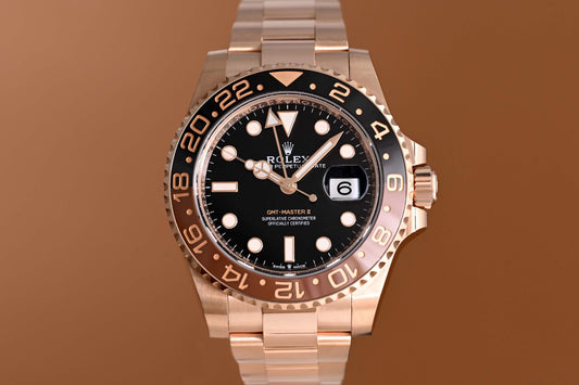 Rolex GMT Master II Roségold 126715CHNR - Full Set