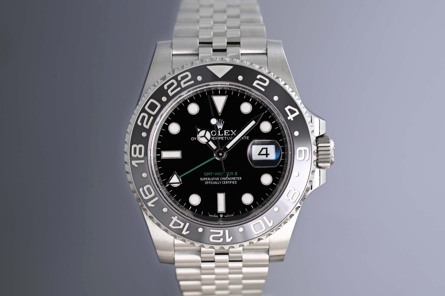 Rolex GMT Master II - 126710GRNR "Bruce Wayne" - Full Set - Like New