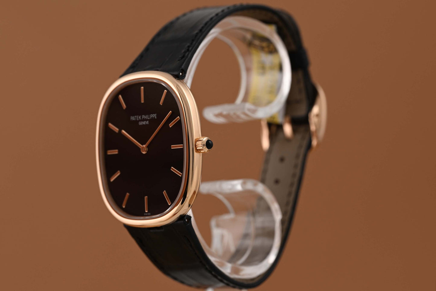 Patek Philippe Ellipse d'Or - Rose Gold - Black Dial - Full Set