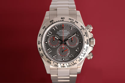 Rolex Daytona Weißgold 116509 - Racing Dial - Full Set