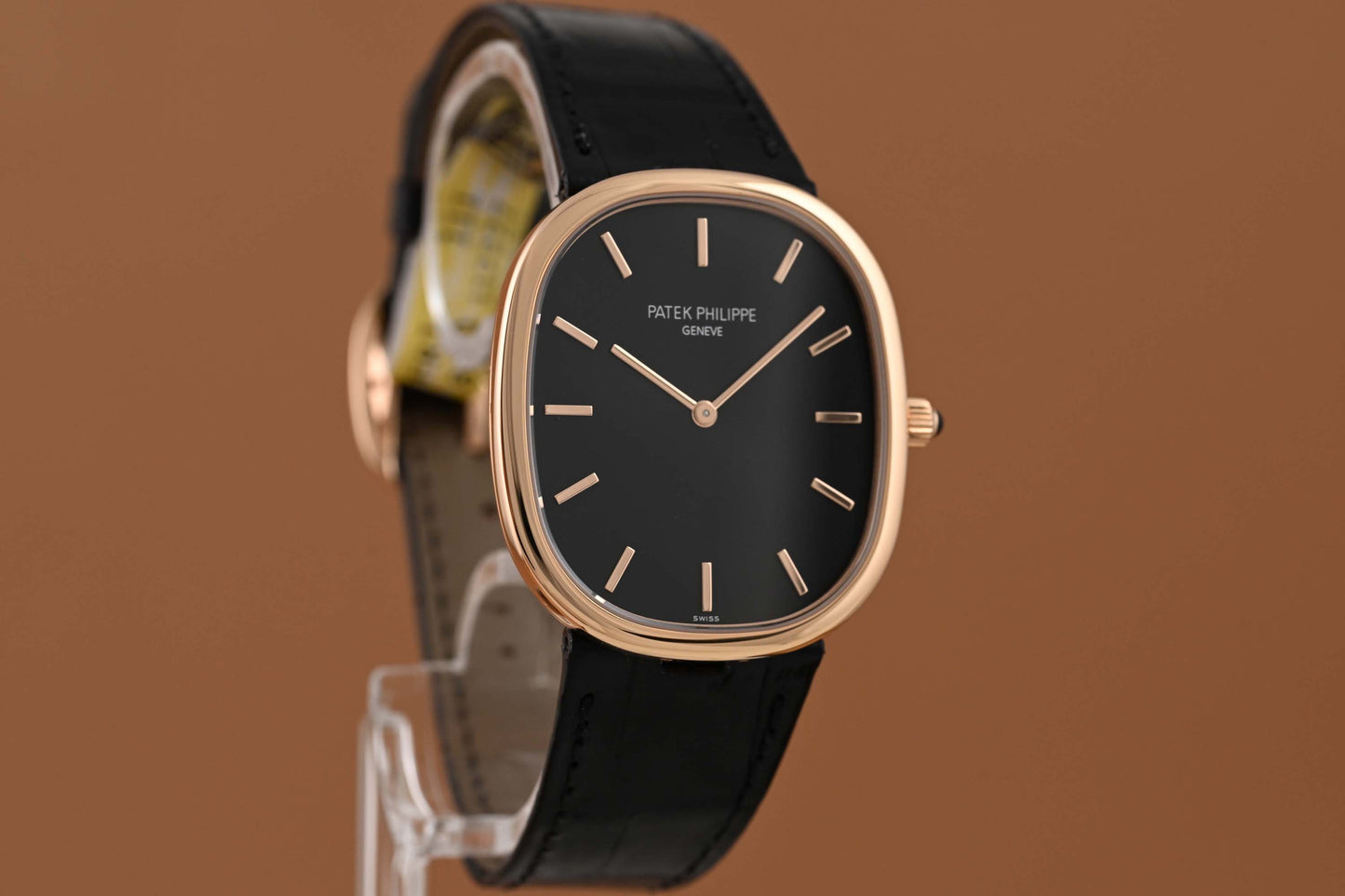 Patek Philippe Ellipse d'Or - Rose Gold - Black Dial - Full Set