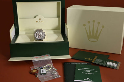 Rolex Daytona Weißgold 116509 - Racing Dial - Full Set