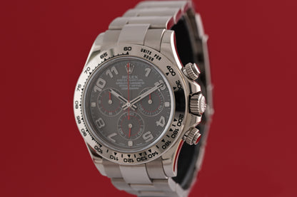 Rolex Daytona Weißgold 116509 - Racing Dial - Full Set