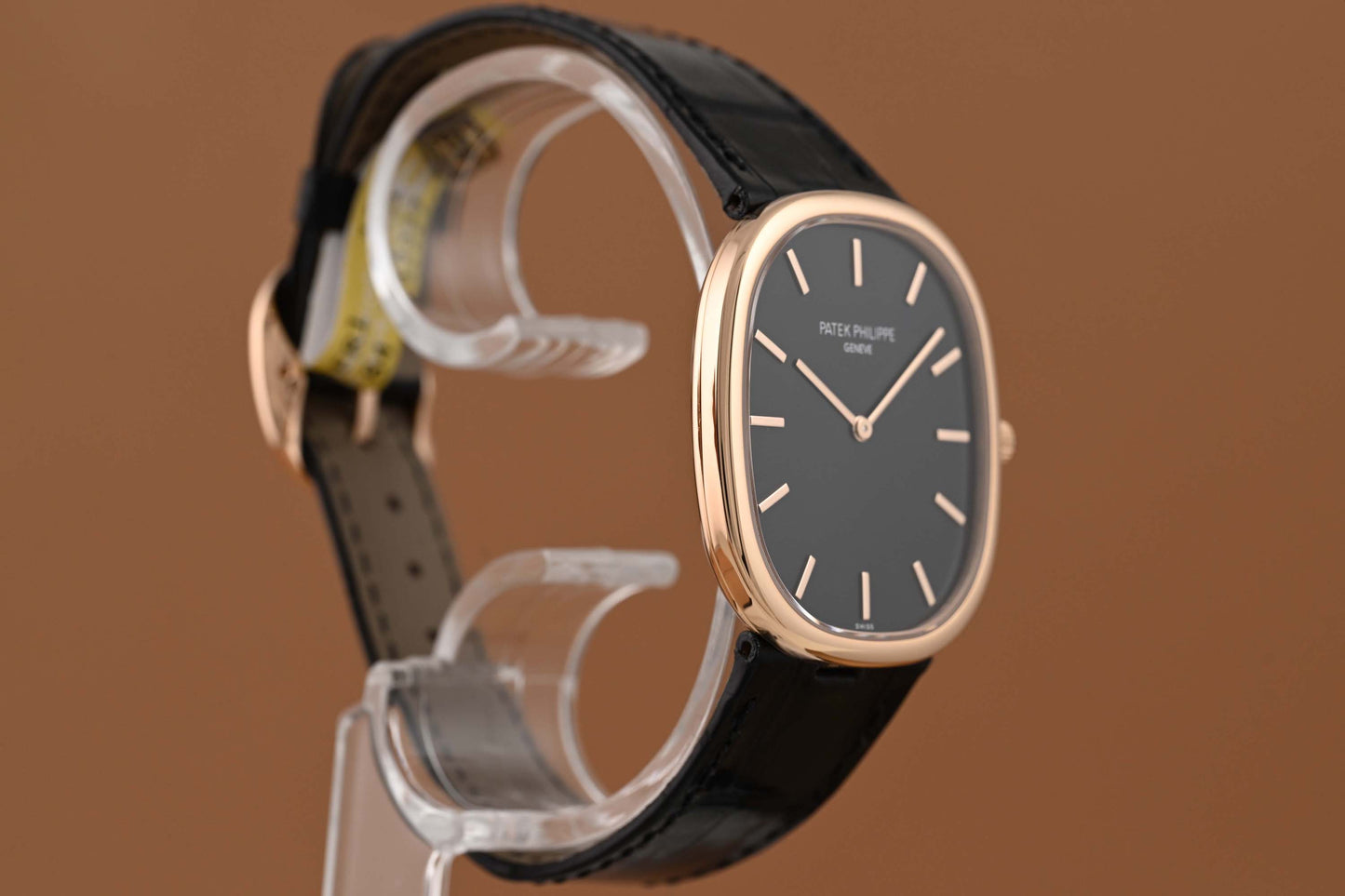 Patek Philippe Ellipse d'Or - Rose Gold - Black Dial - Full Set