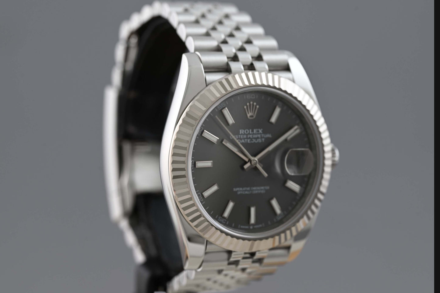 Rolex Datejust 41 - 126334 Rhodium - Full Set 2023
