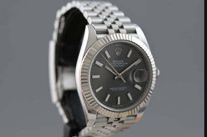 Rolex Datejust 41 - 126334 Rhodium - Full Set 2023