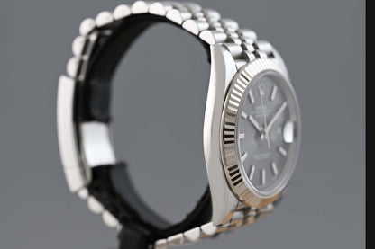 Rolex Datejust 41 - 126334 Rhodium - Full Set 2023