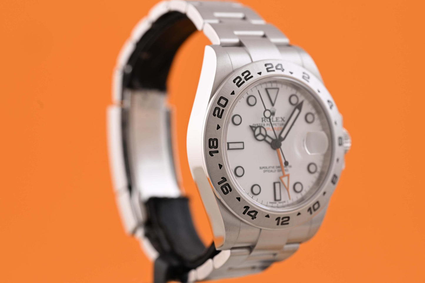 Rolex Explorer II 216570 - Full Set - Polar Dial - LC100
