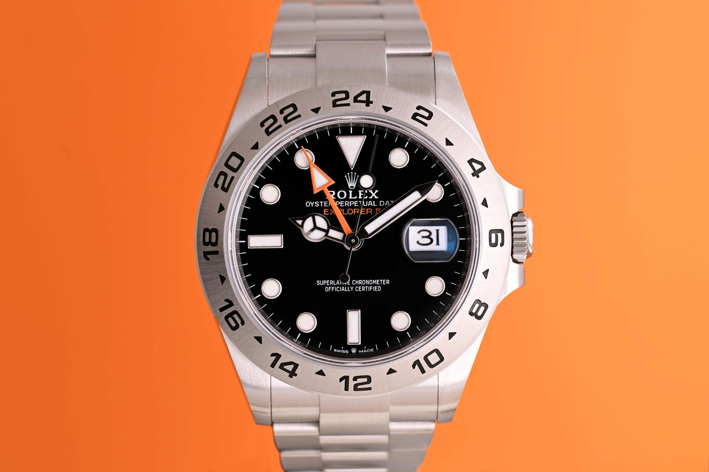 Rolex Explorer II 226570 - Black Dial - Full Set