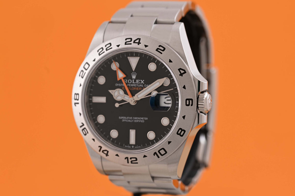 Rolex Explorer II 226570 - Black Dial - Full Set