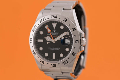 Rolex Explorer II 226570 - Black Dial - Full Set
