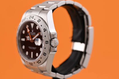 Rolex Explorer II 226570 - Black Dial - Full Set