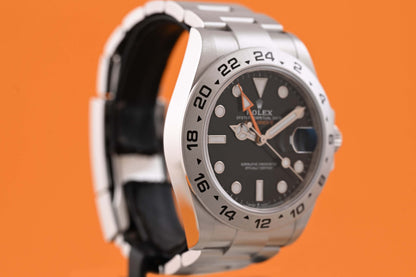 Rolex Explorer II 226570 - Black Dial - Full Set