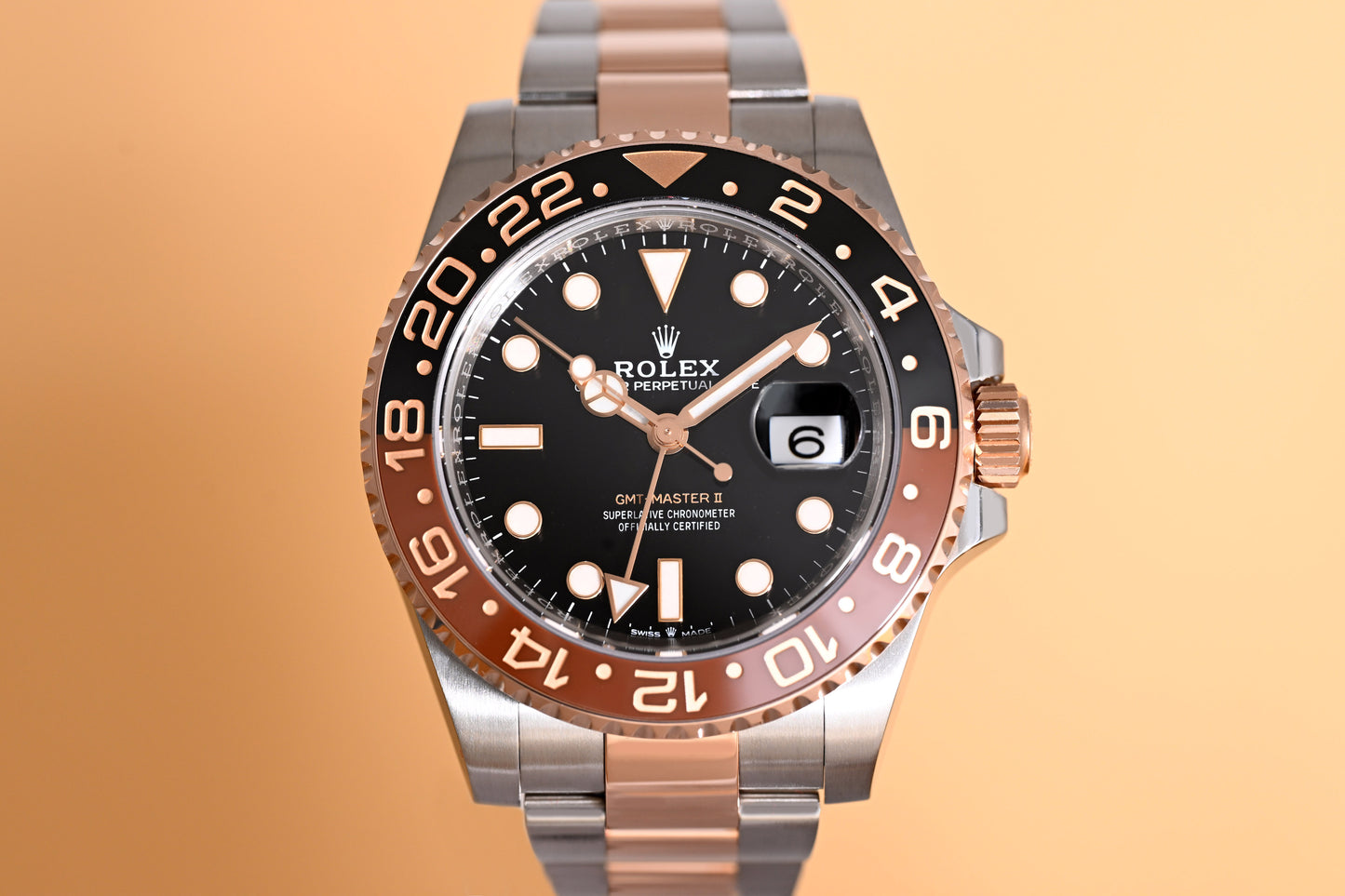 Rolex GMT Master II Rootbeer Stahl/Roségold - 126711CHNR