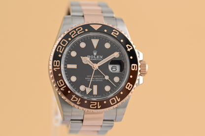 Rolex GMT Master II Rootbeer Stahl/Roségold - 126711CHNR