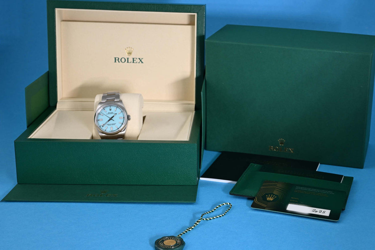 Rolex Oyster Perpetual 36mm 126000 - Full Set - Tiffany - NEW 2025