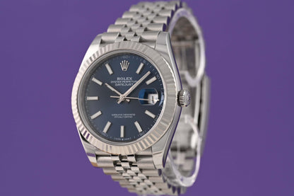 Rolex Datejust 41 - 126334 Blue Dial - Full Set - Like NEW