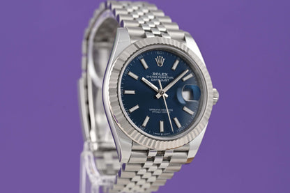 Rolex Datejust 41 - 126334 Blue Dial - Full Set - Like NEW