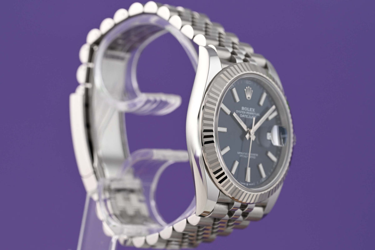 Rolex Datejust 41 - 126334 Blue Dial - Full Set - Like NEW