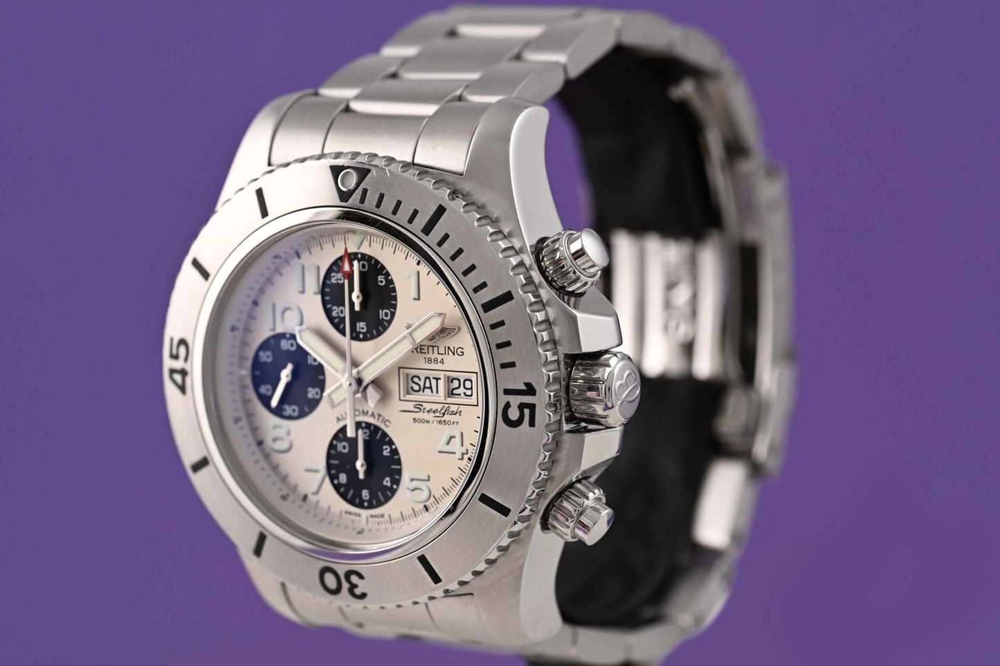 Breitling Superocean Chronograph 44 "Steelfish" - Full Set