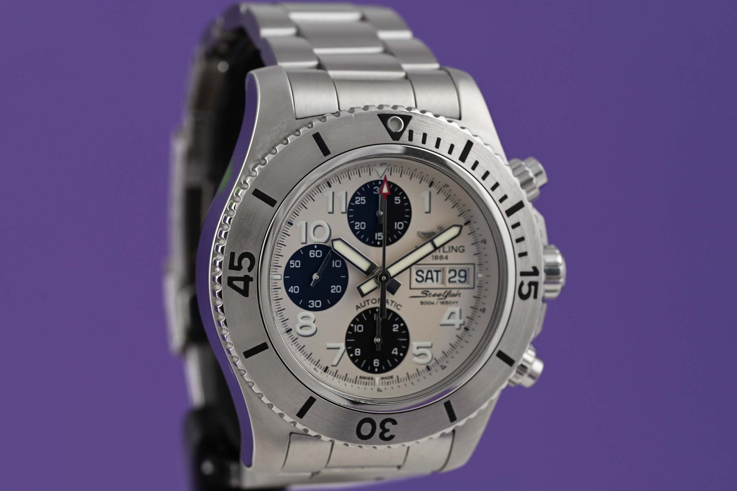 Breitling Superocean Chronograph 44 "Steelfish" - Full Set