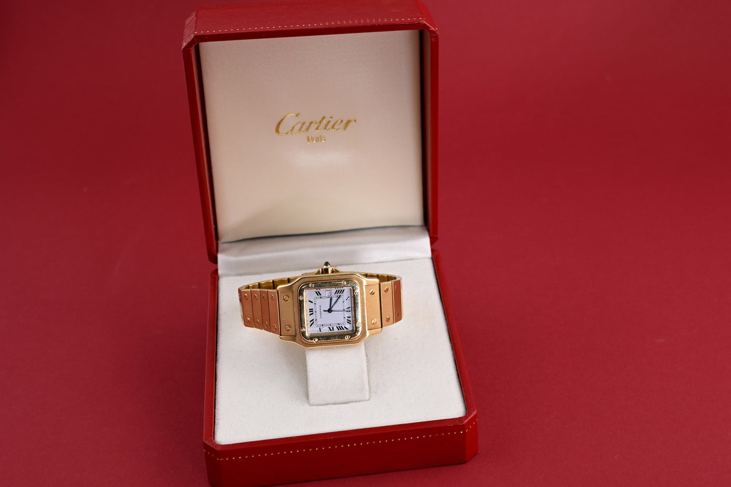 Cartier Santos Carree - 18k Yellow Gold