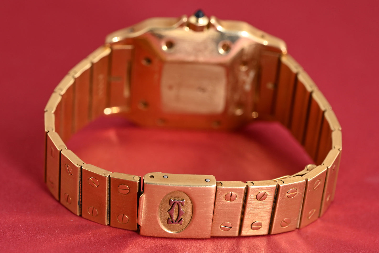 Cartier Santos Carree - 18k Yellow Gold