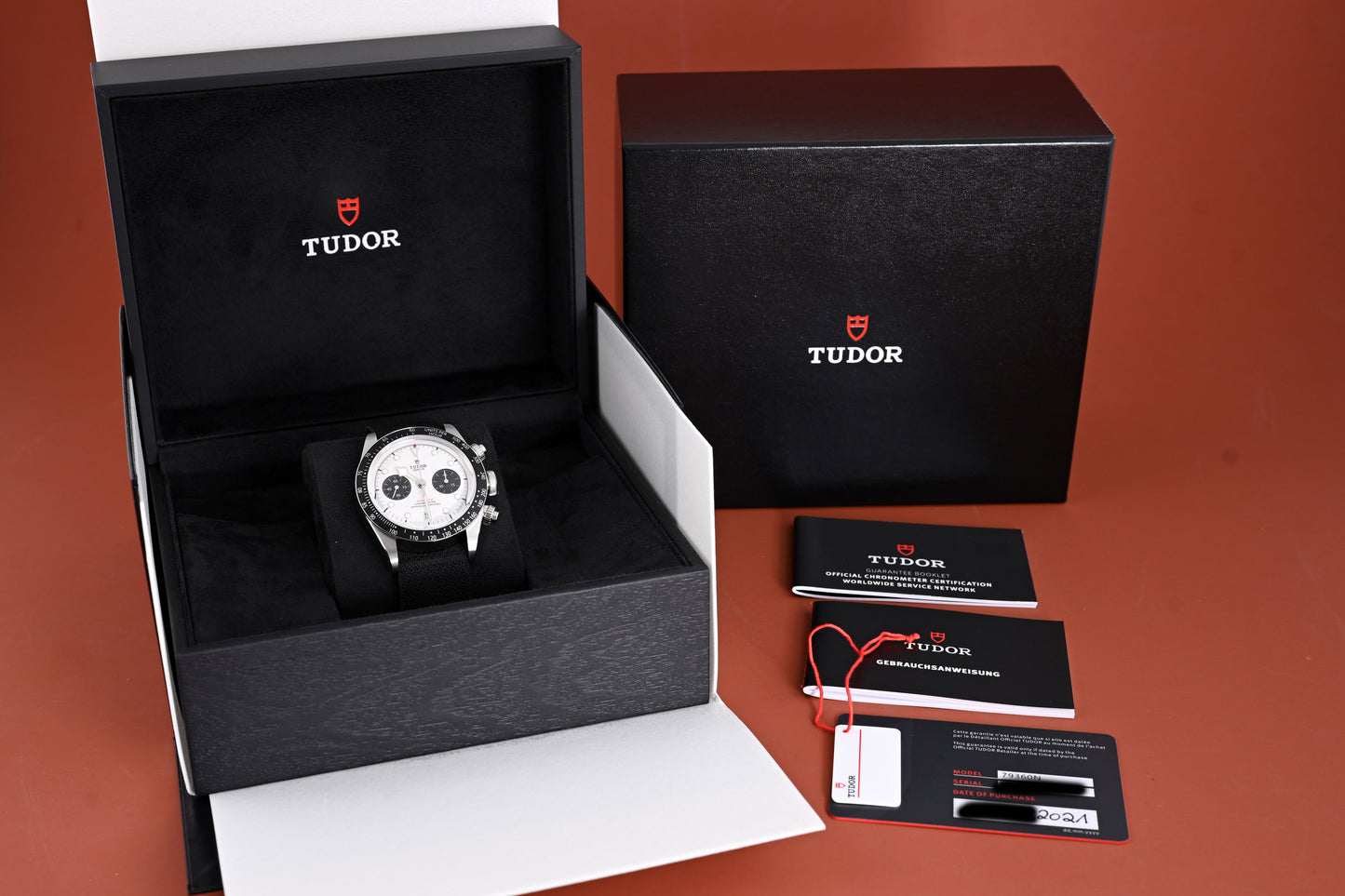 Tudor Black Bay Chronograph 79360N - Panda Dial - Full Set