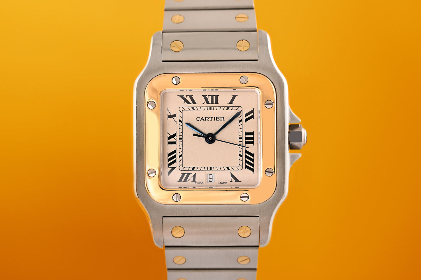 Cartier Santos Galbée - Ref. 187901 - Quartz