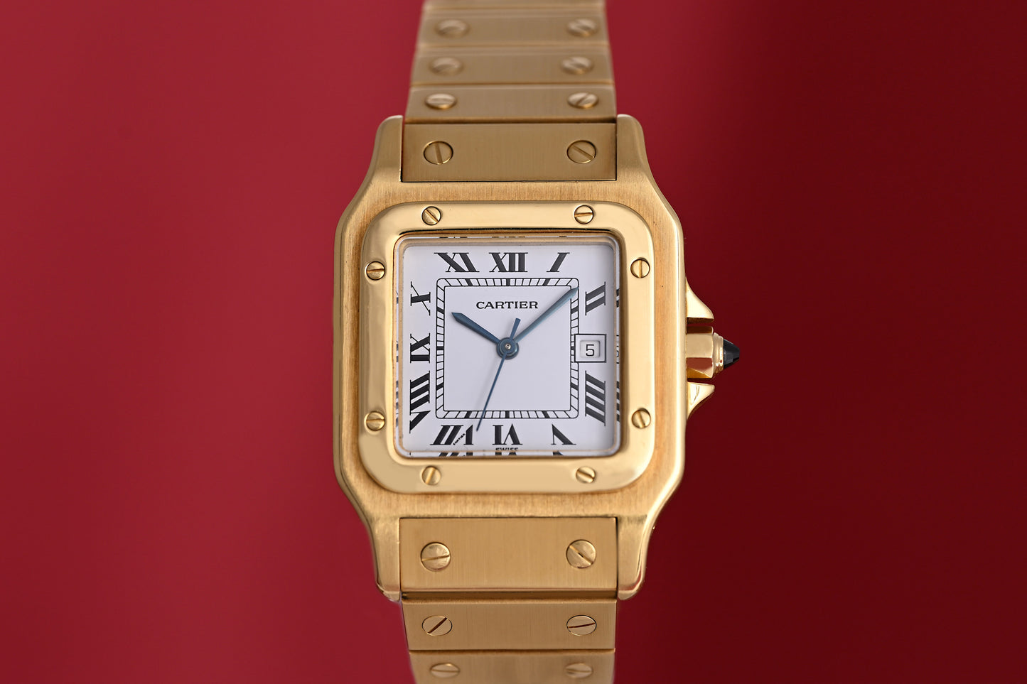 Cartier Santos Carree - 18k Yellow Gold