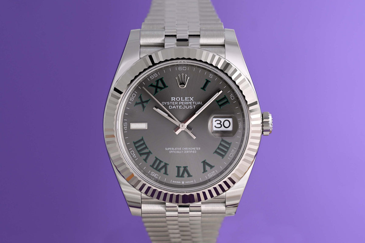 Rolex Datejust 41 - 126334 Wimbledon - Full Set - NEW