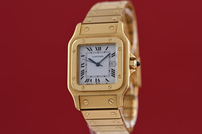 Cartier Santos Carree - 18k Yellow Gold