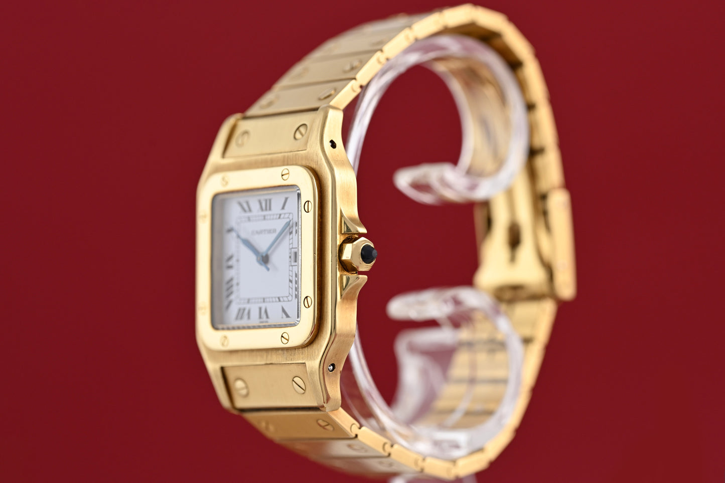 Cartier Santos Carree - 18k Yellow Gold