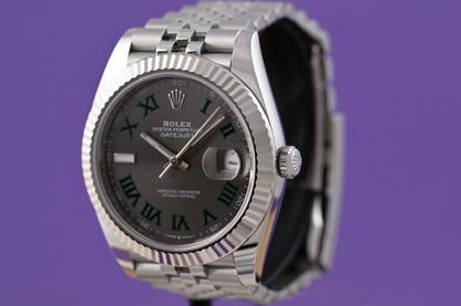 Rolex Datejust 41 - 126334 Wimbledon - Full Set - NEW